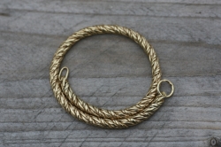 Bracelet ILKO Beads Ag 925/1000 18,5cm 10,81g gold plated